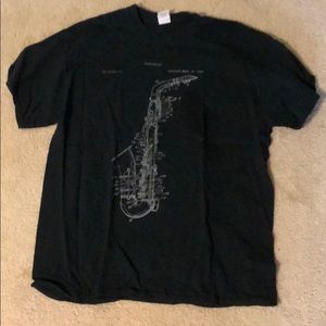 Saxophone t-shirt